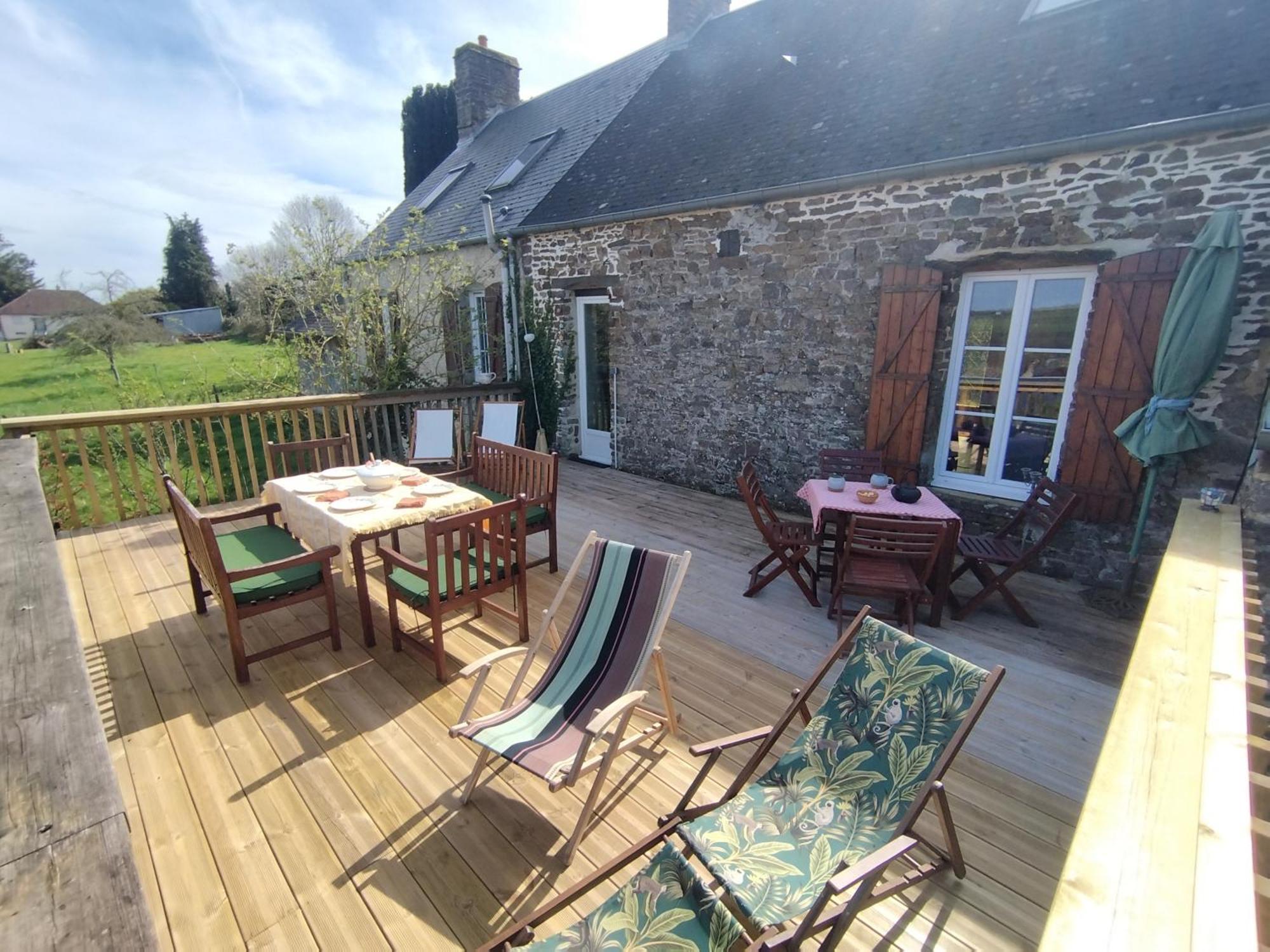 Chalet Des Roches Roche D'Oetre Suisse Normande Saint-Philbert-sur-Orne Eksteriør bilde