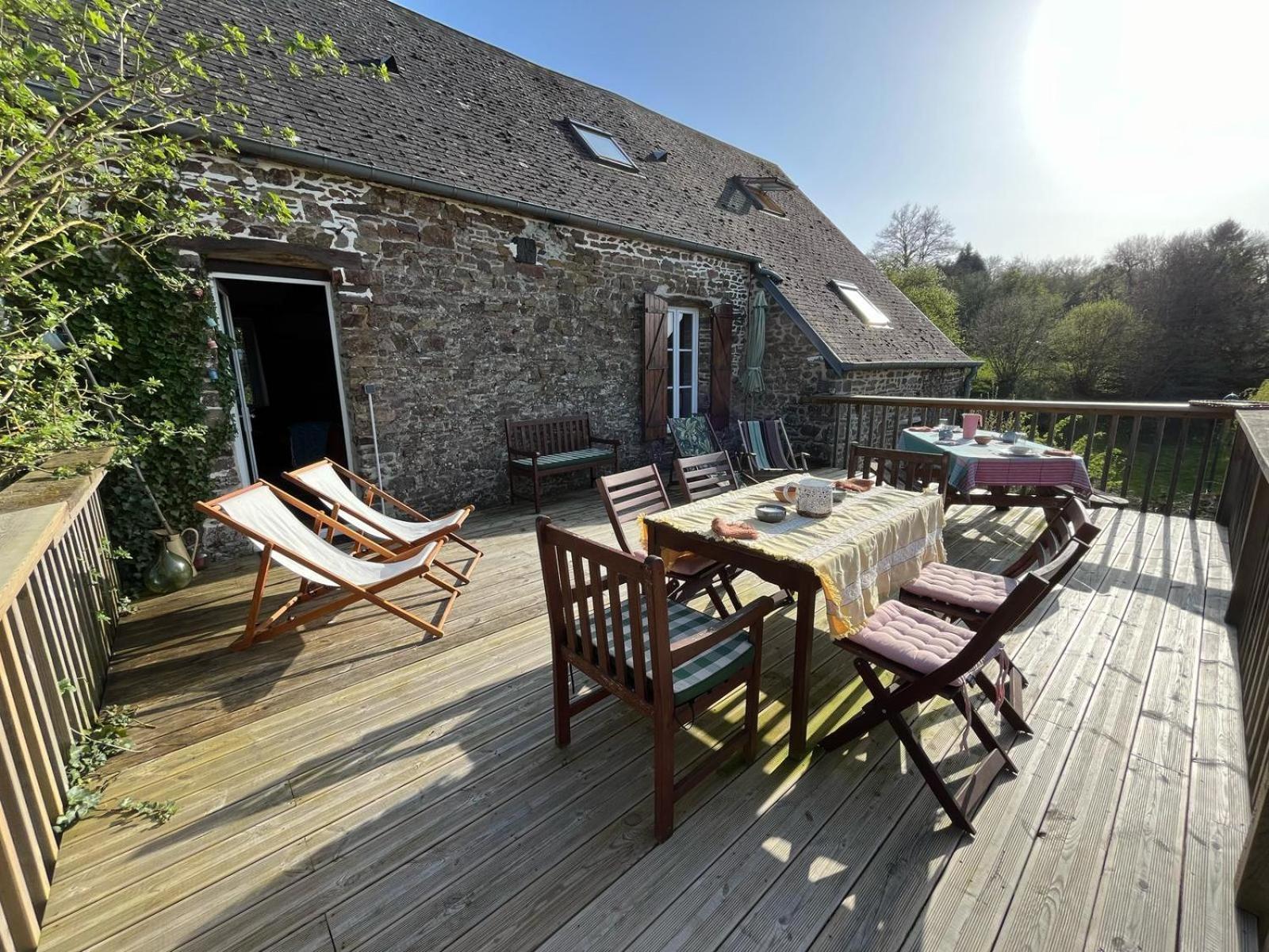Chalet Des Roches Roche D'Oetre Suisse Normande Saint-Philbert-sur-Orne Eksteriør bilde